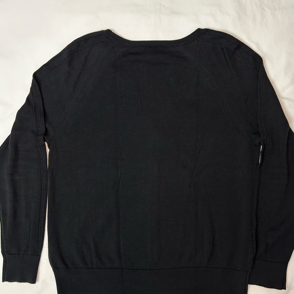 Banana Republic black button up cardigan - Picture 7 of 7